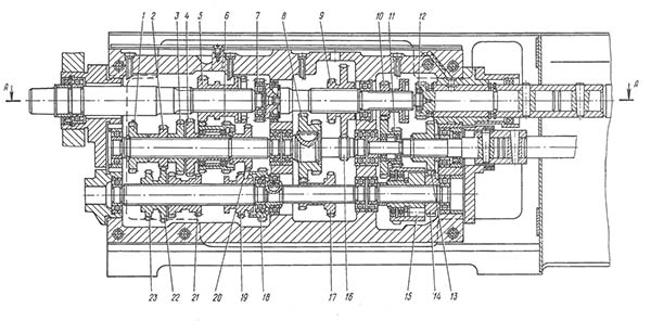 Креслення коробки подач 16Б16П.070